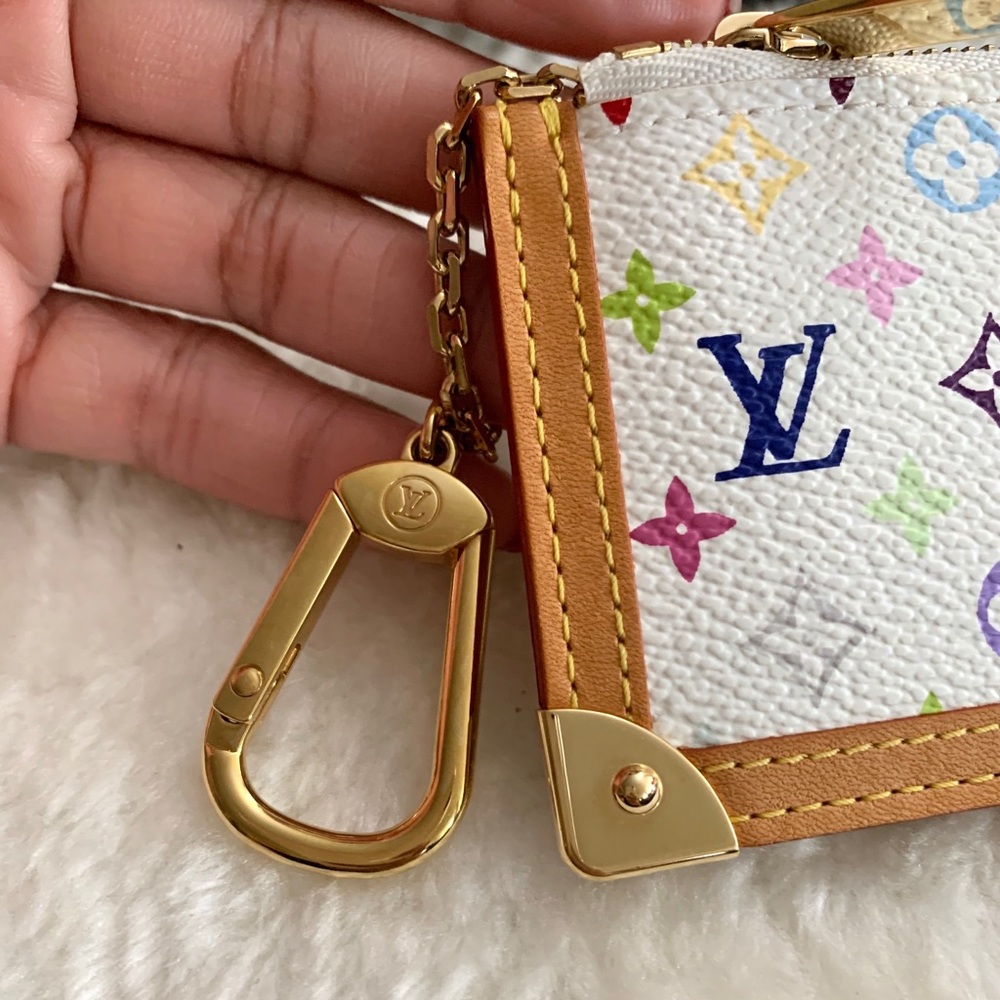 ‼️SOLD‼️Louis Vuitton Multicolor Key Pouch - Picture 3 of 15